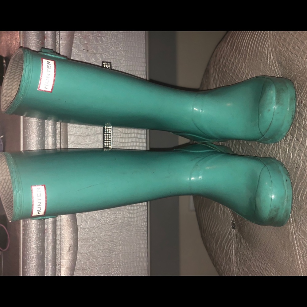 Original kids gloss hunter rain boots